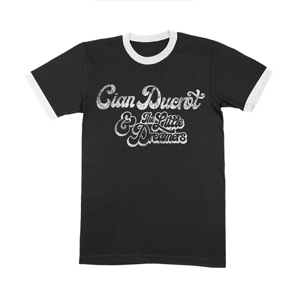 Logo Black Ringer T-Shirt