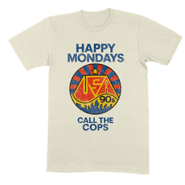 Call The Cops T-Shirt Natural