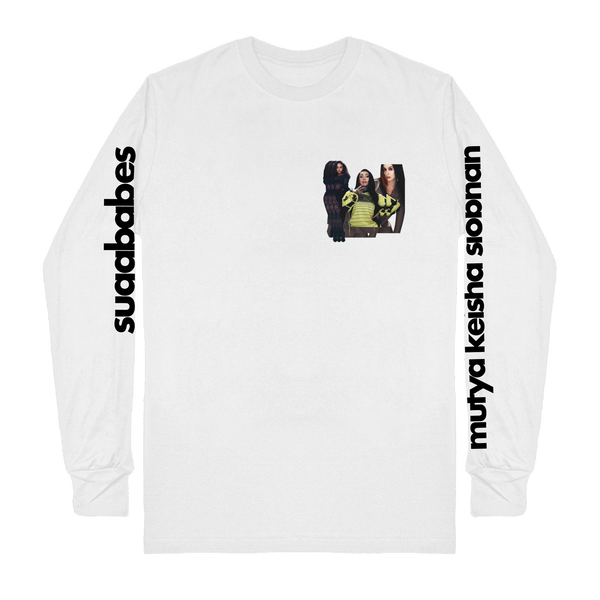 White Tour Collage MKS Long Sleeve T-Shirt