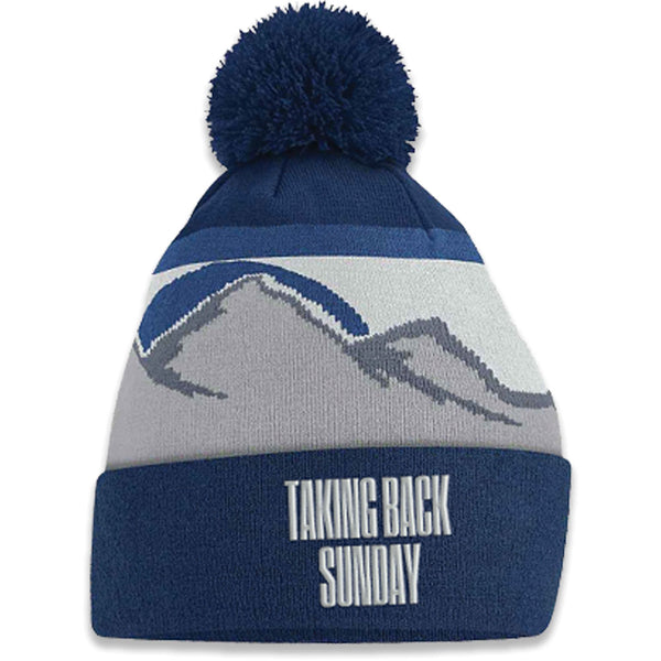 Navy ’Emb. Block Logo’ Bobble Hat