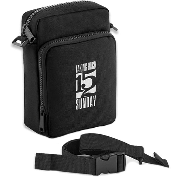 Black ’Emb. 152 Logo’ Man Bag