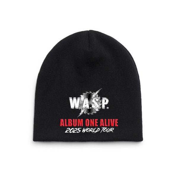 Official World Tour 2025 Black Beanie