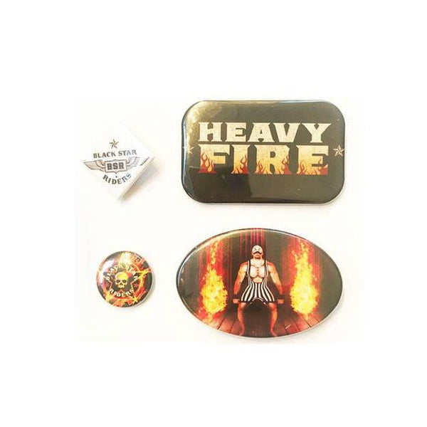 Heavy Fire Badge Set - Badge Set - Misc