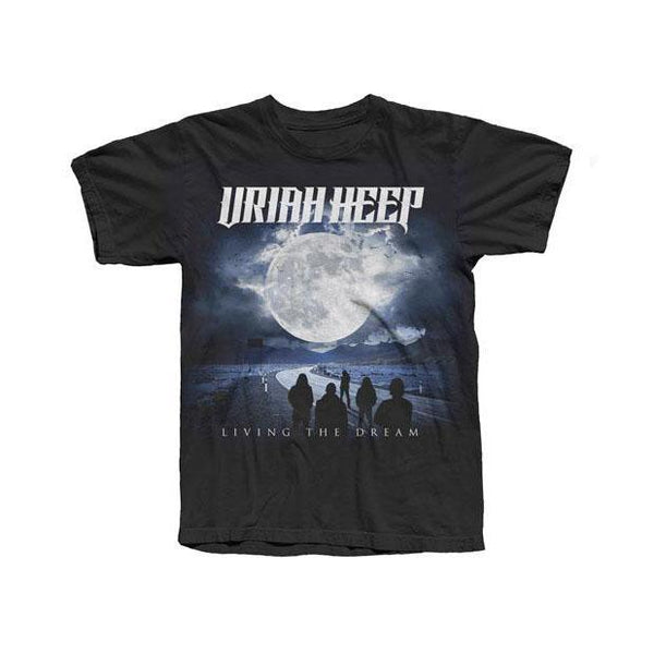 LIVING THE DREAM TEE BLACK (NO TOUR DATES)