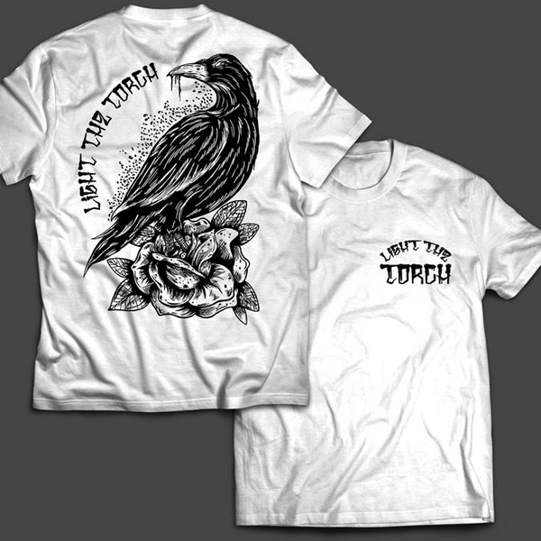 WHITE RAVEN TEE
