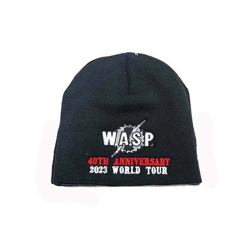 Black Sawblade Beanie