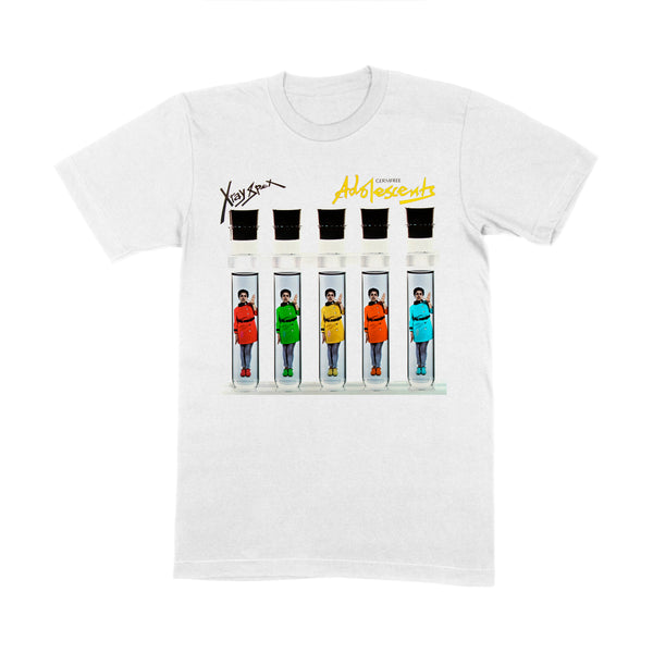 Germ Free Five Tube White T Shirt