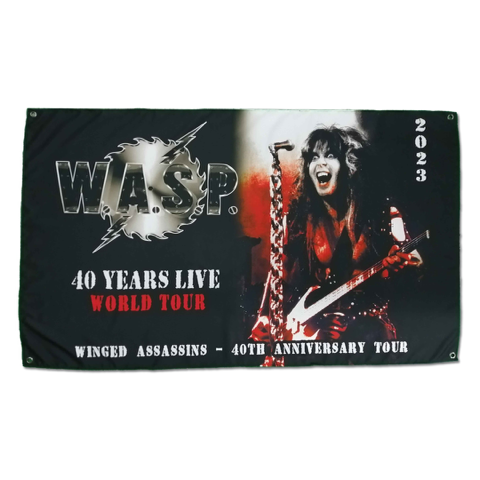 40 Years Flag (5x3 ft)