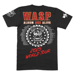 Album One Alive “Blackie" World Tour 2025 Official Black T-Shirt