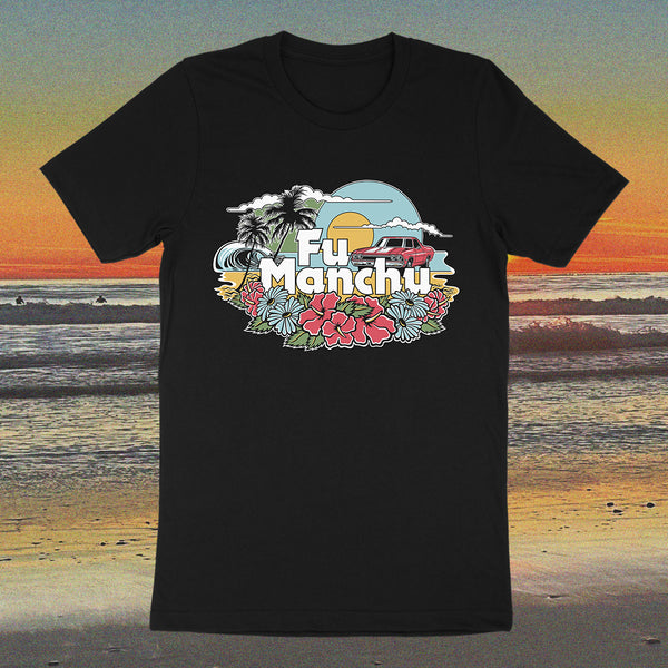 Beach Black T-Shirt