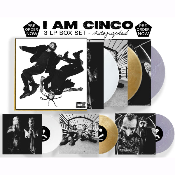 I Am Cinco - Pre Sale - Signed Vinyl Box Set - 3 LPs