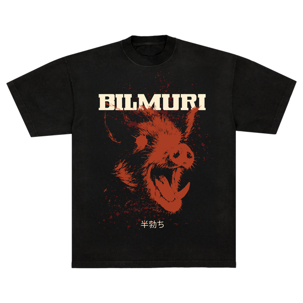 Hog Splatter Black T-Shirt