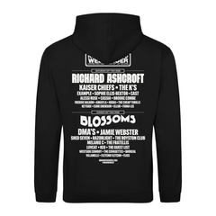 Black Line Up Hoody