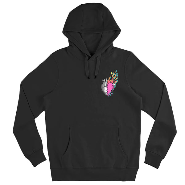 Black Duality Pullover Hood