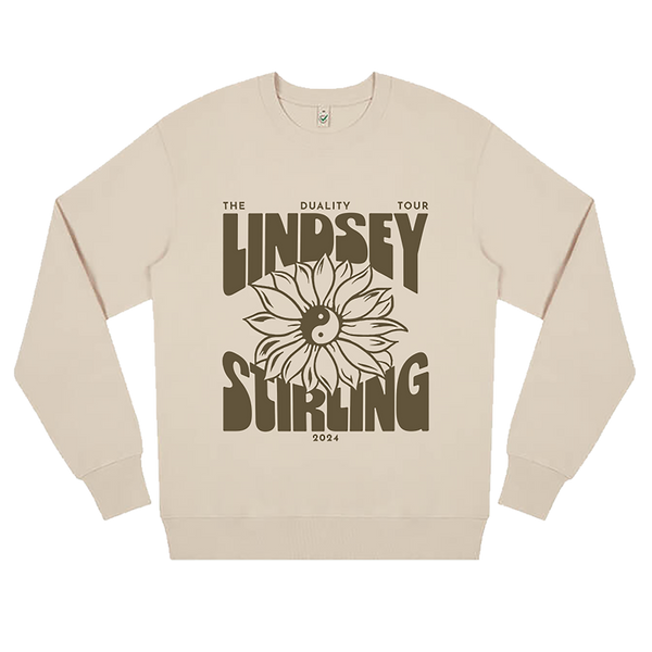 Beige Sunflower Sweatshirt