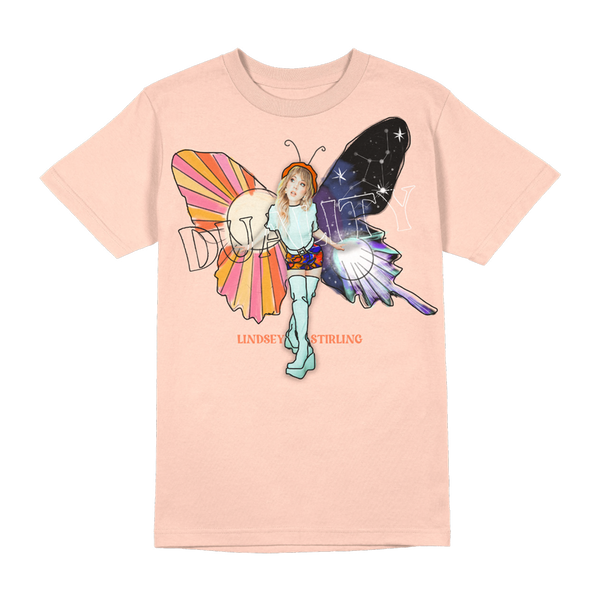 Peach Wonderous Whimsey T-Shirt