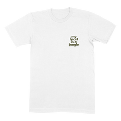 White 'My Heart Is A Jungle' T-Shirt