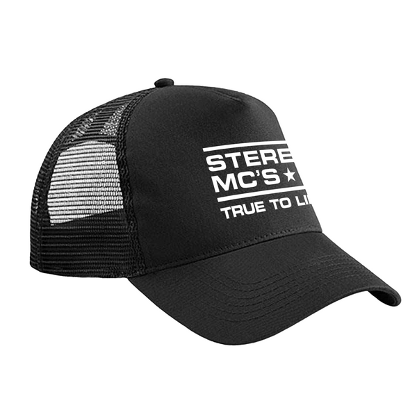 Logo Trucker Cap Black