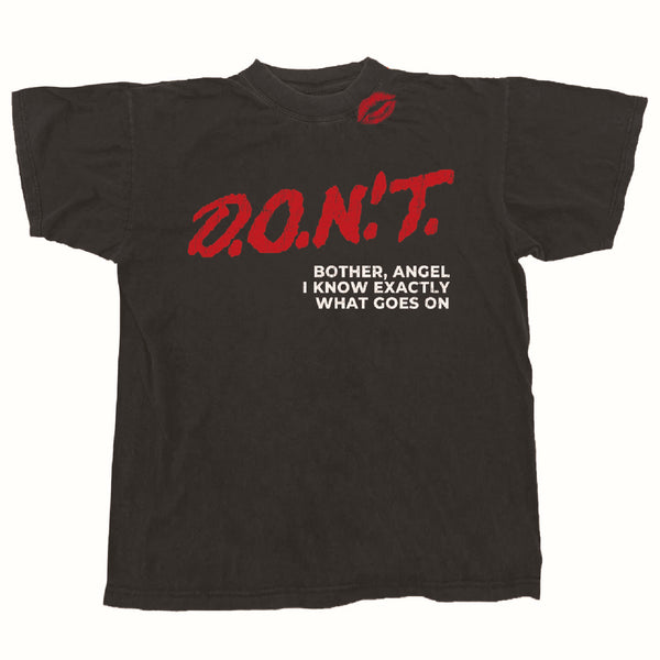 Taking Back Sunday X Poetic Betty UK 'Don’t Bother Angel' Ltd Edition T-Shirt