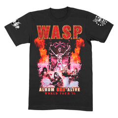 Album One Alive “Band" World Tour 2025 Official Black T-Shirt