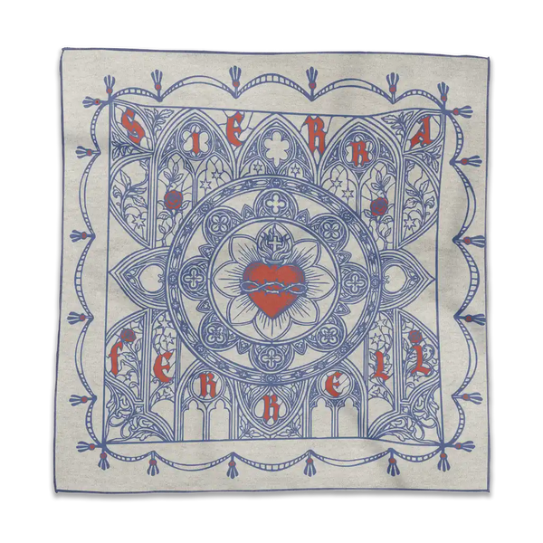 Stained Glass Bandana Ivory