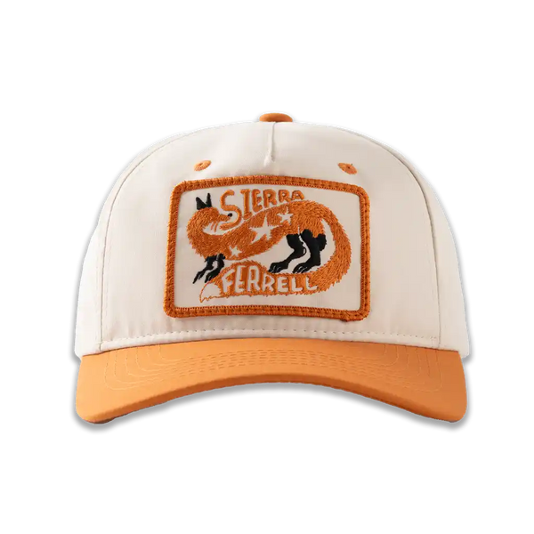Fox Cap Ivory & Orange