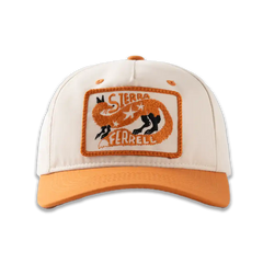 Fox Cap Ivory & Orange