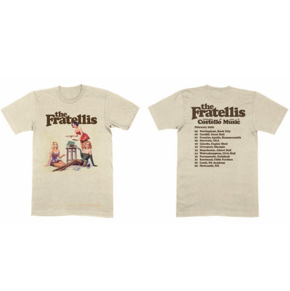 Costello Music Tour Natural T-Shirt