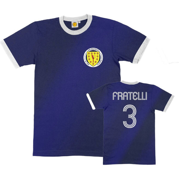 Fratelli 3 Official Football Jersey Navy & White