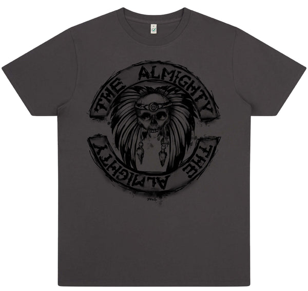 Faded Sketch Logo Grey T-Shirt