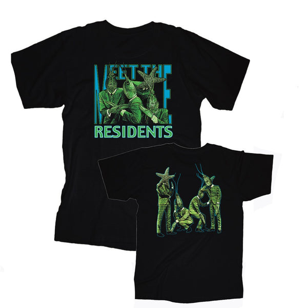 Meet The Residents T-Shirt Black