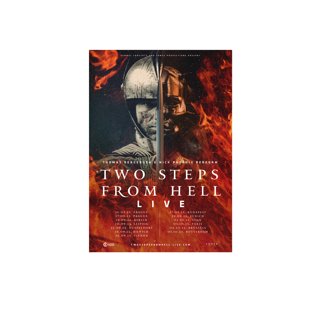 2023 KNIGHT TOUR POSTER (A1) Two Steps From Hell MFL Stores