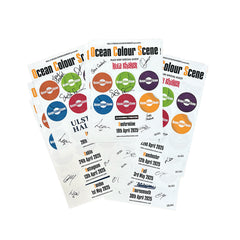 2025 Fabric Signed Poster