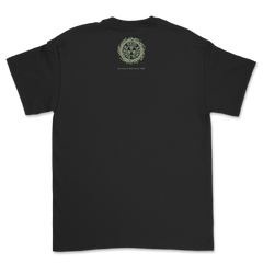 Black. ‘Est.1987 - Glow’ T-Shirt (Phosphorous Ink)