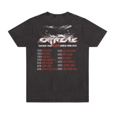 Gorilla Thicker Than Blood Tour T-Shirt 2025 Faded Black