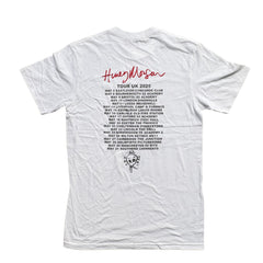 Smoking Skull T-Shirt White