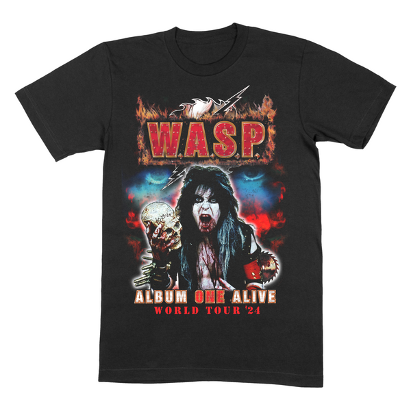 Album One Alive Blackie T-Shirt Black