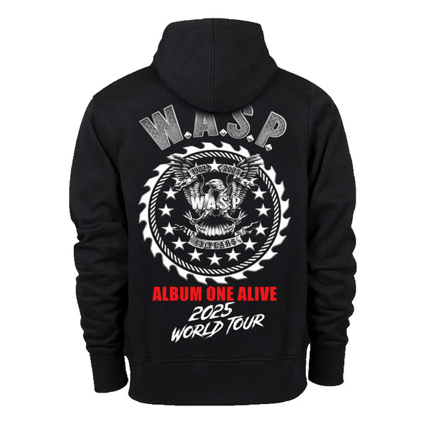 World Tour 2025 Eagle Black Hoody