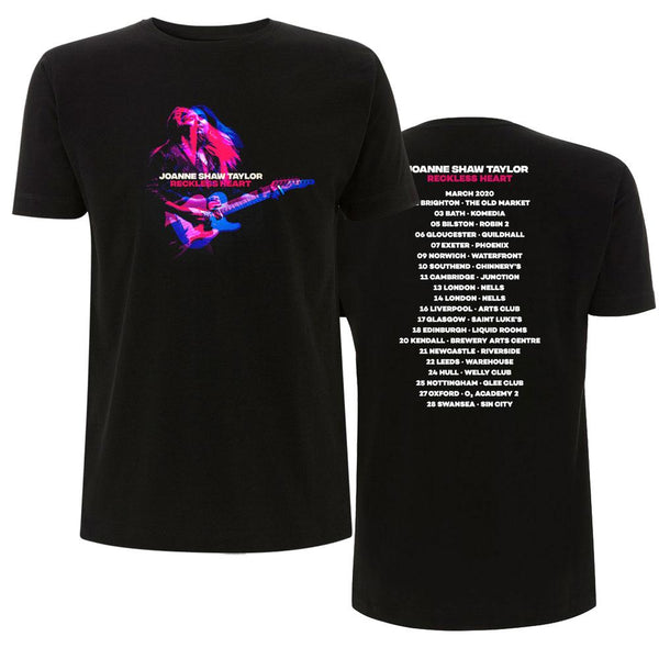 Reckless Hearts 2020 Tour Tee (Black)
