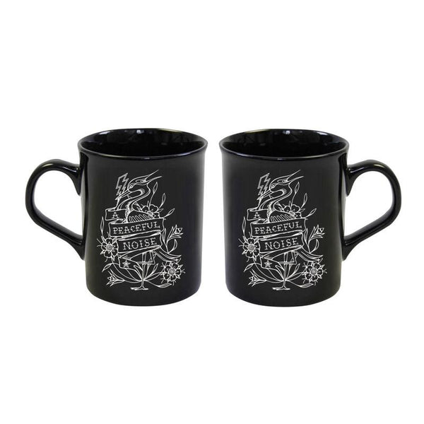 APN Line Heron Black Mug - Misc