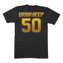 Gold Phoenix 50 Black T-Shirt