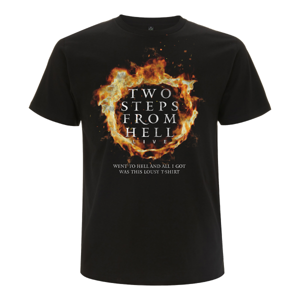 WENT TO HELL BLACK T-SHIRT