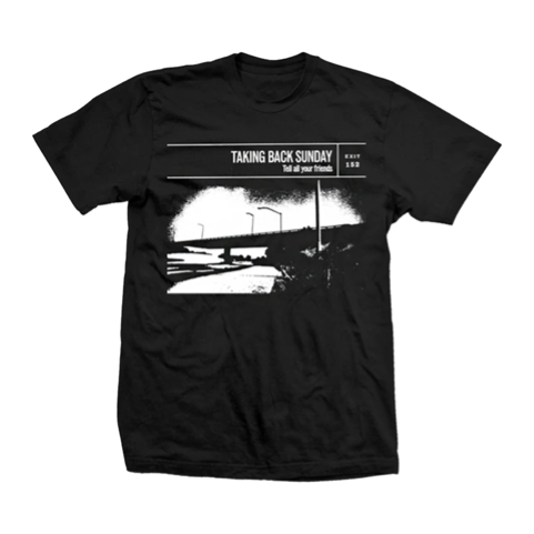 Tell All Your Friends Album Cover Black T-Shirt