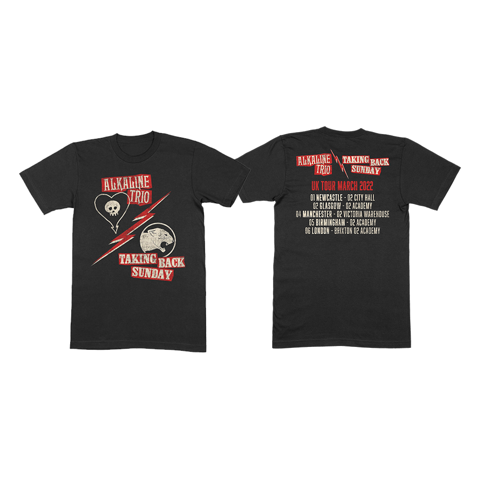 AT/TBS Joint Tour Black T-Shirt