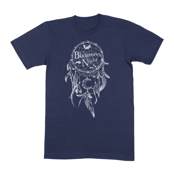 Feather Navy T-Shirt